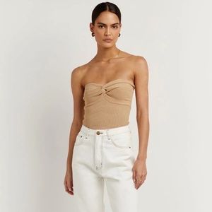 DISSH Anika twisted knit top